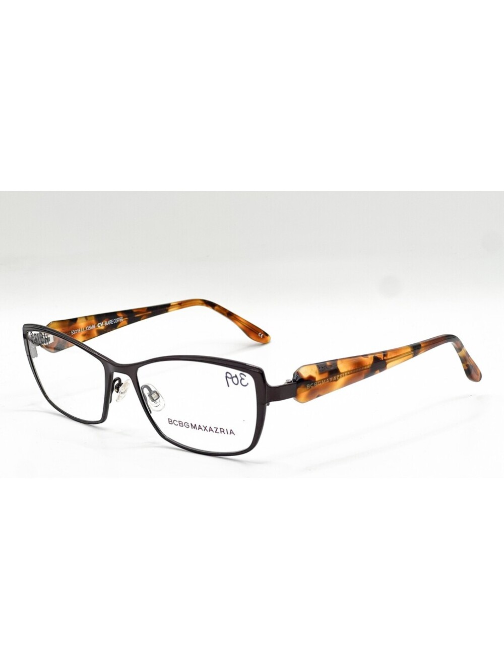 Bcbgmaxazria Blaire Coffee Authentic Eyeglasses 53-16-135